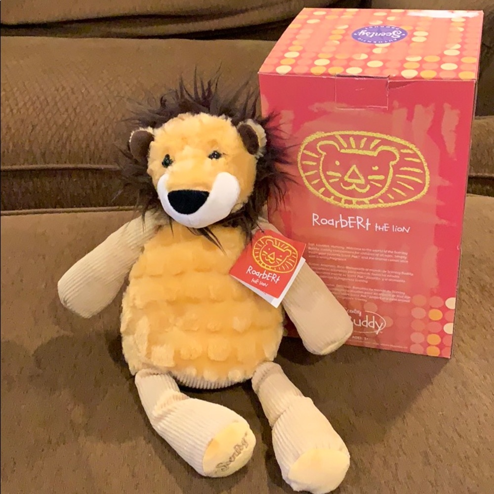 Roarbert the lion Scentsy Buddy